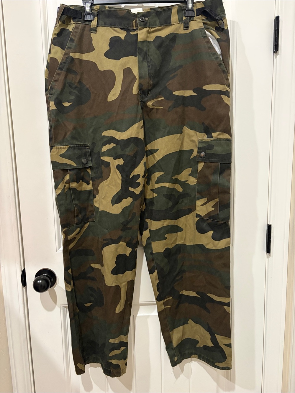 Northwest Territory Mens Woodland Camo Cargo Pants